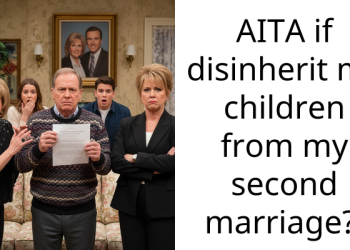 AITA if disinherit my children from my second marriage?