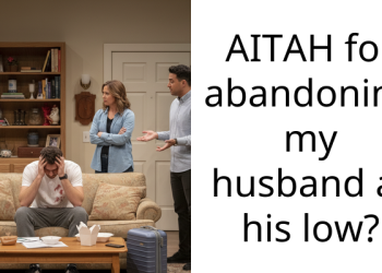 AITAH for abandoning my husband at his low?