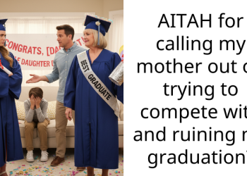 AITAH for calling my mother out on trying to compete with and ruining my graduation?