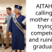 AITAH for calling my mother out on trying to compete with and ruining my graduation?