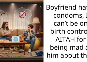 Boyfriend hates condoms, I can’t be on birth control. AITAH for being mad at him about this?