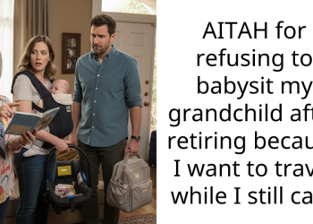 AITAH for refusing to babysit my grandchild after retiring because I want to travel while I still can?