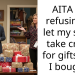 AITA for refusing to let my sister take credit for gifts that I bought?