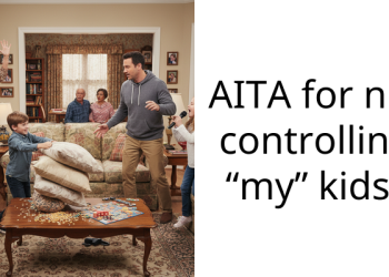 AITA for not controlling “my” kids?