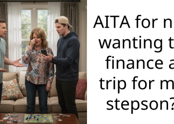 AITA for not wanting to finance a trip for my stepson?