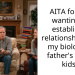 AITA for not wanting to es**blish a relationship with my biological father’s other kids?