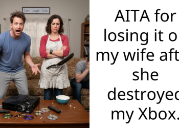 AITA for losing it on my wife after she destroyed my Xbox.