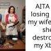 AITA for losing it on my wife after she destroyed my Xbox.