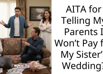 AITA for Telling My Parents I Won’t Pay for My Sister’s Wedding?