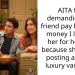 AITA for demanding my friend pay back the money I loaned her for her trip because she’s now posting about a luxury vacation?
