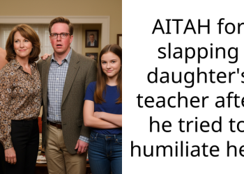 AITAH for slapping daughter’s teacher after he tried to humiliate her?