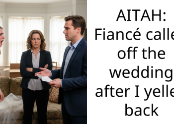 AITAH: Fiancé called off the wedding after I yelled back