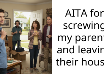 AITA for screwing my parents and leaving their house
