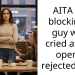 AITA for blocking a guy who cried after I openly rejected him?