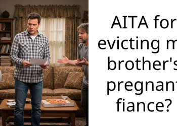AITA for evicting my brother’s pregnant fiance?