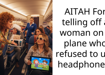 AITAH For telling off a woman on a plane who refused to use headphones?