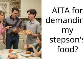 AITA for demanding my stepson’s food?