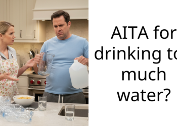 AITA for drinking too much water?