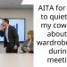 AITA for trying to quietly tell my coworker about his wardrobe issue during a meeting?