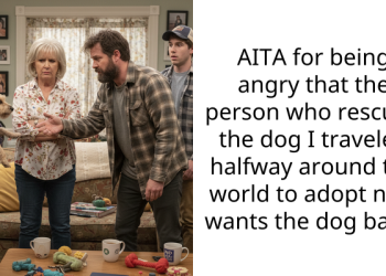AITA for being angry that the person who rescued the dog I traveled halfway around the world to adopt now wants the dog back?