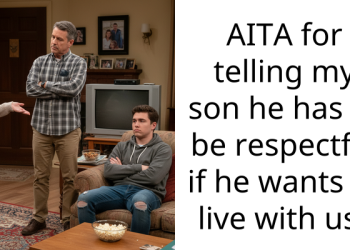 Man Tells Son To Be Respectful If He Wants To Live With Him, Son Terms Him An AH And Leaves