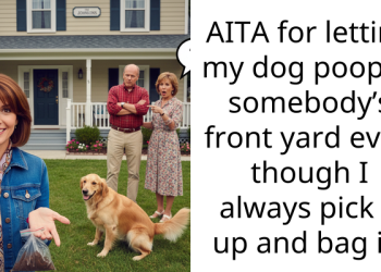 Is It Rude To Let Your Dog P**p In A Neighbors Yard, Even If You Bag It?
