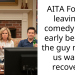 Couple Exit Comedy Show Abruptly To Avoid Triggering A Former Alcohol Addict Who Is In Recovery