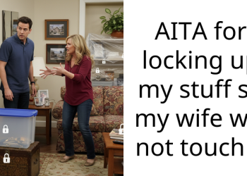 Husband Locks His Art Supplies Because Wife Constantly Uses And Loses Them