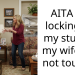 Husband Locks His Art Supplies Because Wife Constantly Uses And Loses Them