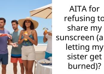Young Woman Blames Sister For Sunburn After Denied Sunscreen Request, Sister Says She Had It Coming