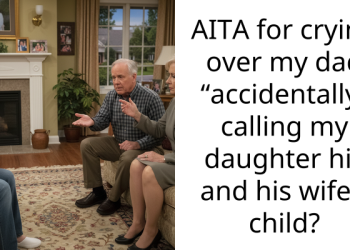 20-Year-Old Single Mom Left In Tears After Her Dad Referred To Her Daughter As His Daughter