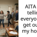 Redditor Asks If She Overreacted When She Told Her Family To Leave After Feeling Unsupported And Overwhelmed