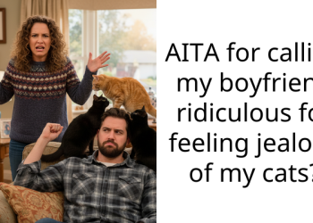 Boyfriend Gets Upset That Girlfriend Spends “Too Much” Time With Her Cats