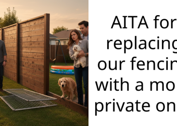 Couple Installs Privacy Fence To Protect Their Large Dogs From Neighbor’s Children Who Used To Taunt Them Whenever They Were In The Backyard