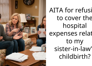 Redditor Gets Called Out For Not Paying His Sister-In-Law’s Childbirth Hospital Bill