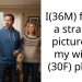Suspecting Man Worries Over Photo of His Wife Smiling While Wearing a Shirt He Hasn’t Seen Before, Shot in an Unfamiliar Room