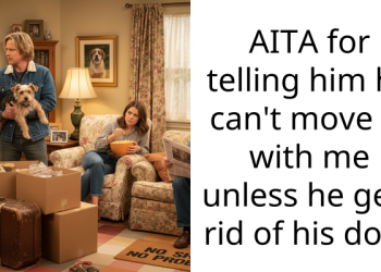 Redditors Support Woman Who Refuses To Have Her Husband Move In With Her Unless He Gets Rid Of His Dog