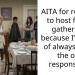 Couple Faces Heavy Backlash After Saying ‘No More’ To Hosting Every Single Family Event