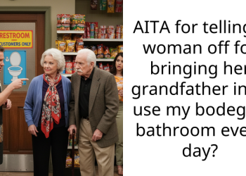 Bodega Worker Confronts Woman for Allowing Her Grandfather to Misuse Bathroom Without Being Customers