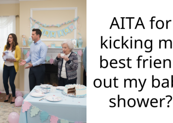 Lady Gets Kicked Out Of Baby Shower For Bringing Her Man Along