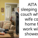 Husband Sleeps On The Couch Whenever His Gynecologist Wife Doesn’t Shower After Coming Home From Work, She Thinks He Is Unreasonable
