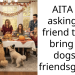 Friendsgiving Gone Wrong – Lady Gets Roasted For Asking Friend Not To Bring Her Dogs, But Still Bring Food