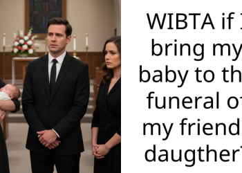 Woman Considers Bringing Baby To Friend’s Daughter’s Funeral, Redditors Talk Her Out Of It