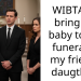 Woman Considers Bringing Baby To Friend’s Daughter’s Funeral, Redditors Talk Her Out Of It