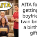 Redditor Left Shell-Shocked After Getting Blocked By Boyfriend’s Twin For Not Getting Him A Birthday Gift