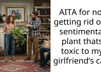 Man Chooses to Keep Lilies from Grandma’s Funeral Despite Girlfriend’s Concerns for Her Cats’ Safety