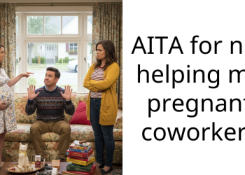Employees Decide Childless Coworker Should Work Unpaid For Months To Help Their Pregnant Coworker, She Refuses And Gets Harshly Criticized