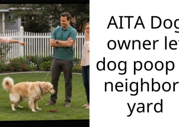Moment Man Confronts Neighbor About Letting His Dog Mess Up Someone Else’s Yard