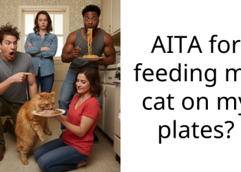 Dinner Party Turns Awkward When Guests Discover How The Host Feeds Her Cat