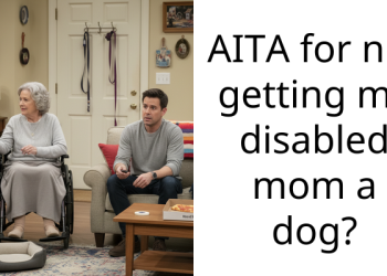 Redditor Refuses To Get A Dog For Disabled Mother Living In Their Home, And Their Reasons Make Sense